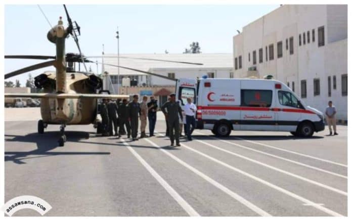 إجلاء الممرض الأردني المصاب في غزة إلى المدينة الطبية لتلقي العلاج