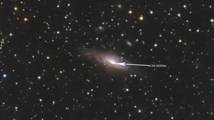 الفلكية الأردنية ترصد انفجار مستعر أعظم نادر من صحراء الأردن الشرقية