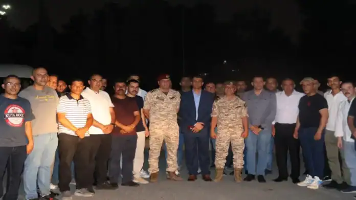 وصول طواقم المستشفى الميداني الأردني غزة/83 إلى أرض المهمة