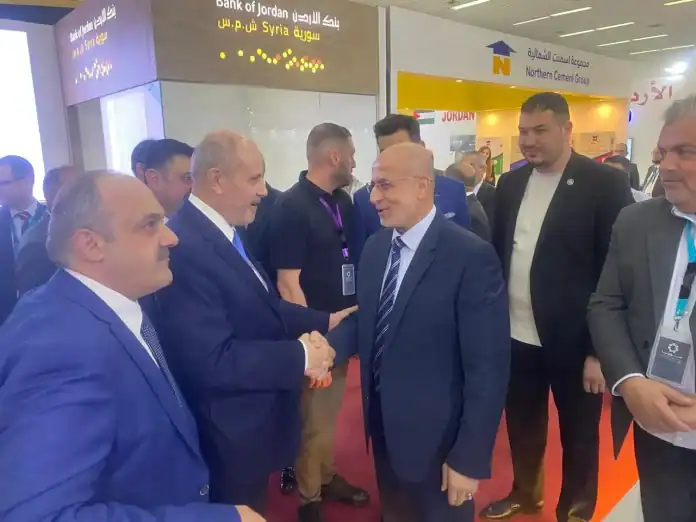 افتتاح الجناح الأردني في معرض دمشق الدولي بمشاركة 42 شركة