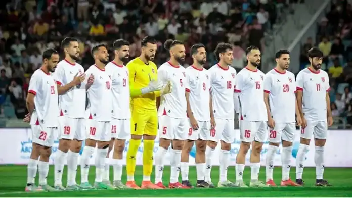 منتخب النشامى يتقدم مركزين في تصنيف الفيفا