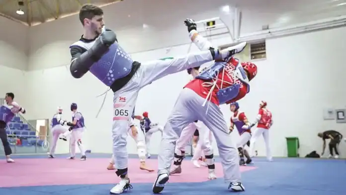 اختتام معسكر التايكواندو الدولي في عمّان بعد 23 يومًا