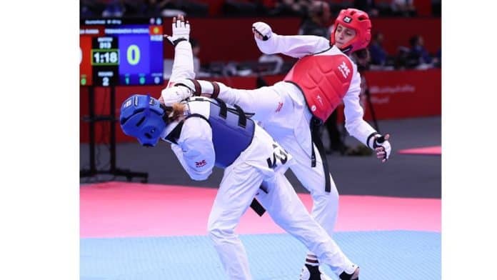 رانيا طقاطقة تحقق برونزية في التايكواندو بألعاب آسيوية الشباب بالبحرين