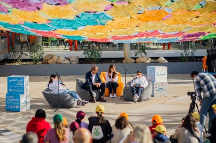 آلاف الأطفال في الأردن يعيشون فرحة اليوم العالمي لحقوقهم