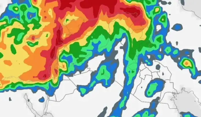 حالة جوية غير مستقرة تضرب الأردن بعد ظهر الخميس وتشتد الجمعة مع أمطار غزيرة وسيول محتملة