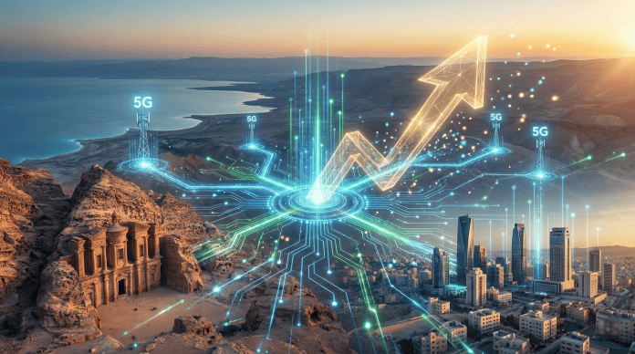 قفزة قياسية في اشتراكات الجيل الخامس ونمو مؤشرات الاتصالات بالأردن