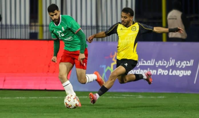 انتصار مستحق للحسين إربد في قمة دوري المحترفين