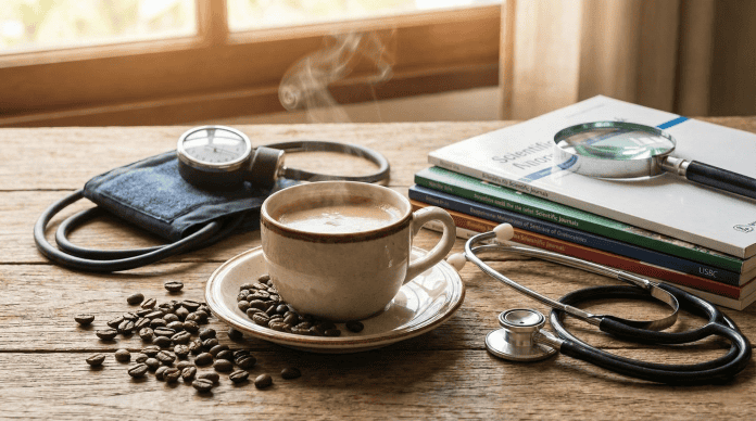 القهوة وضغط الدم: بين المخاوف الشائعة والحقائق العلمية