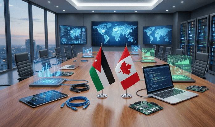 مباحثات أردنية كندية لتعزيز الشراكات التقنية