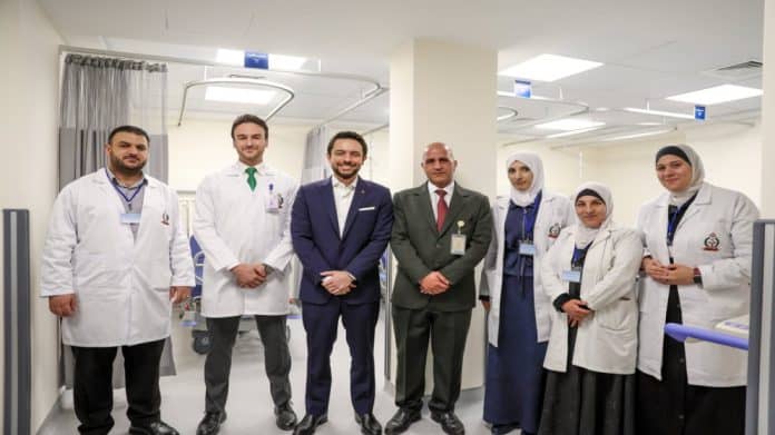 سمو ولي العهد يفتتح مشروع تطوير مركز صحي جرش الشامل