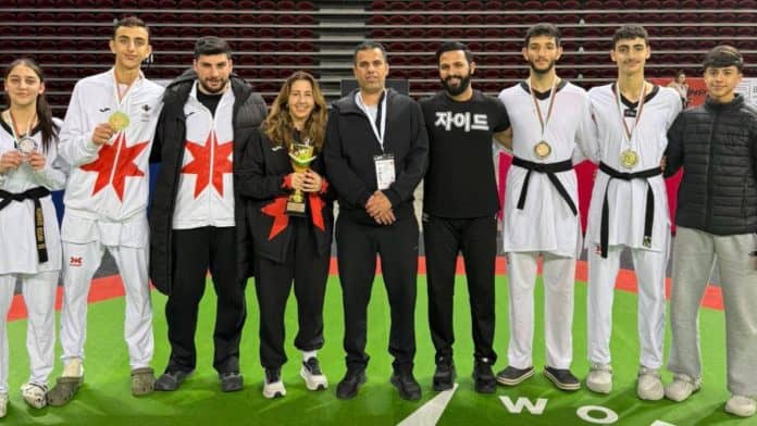 أبطال الأردن للتايكواندو يعتلون منصات التتويج في بطولة صوفيا الدولية