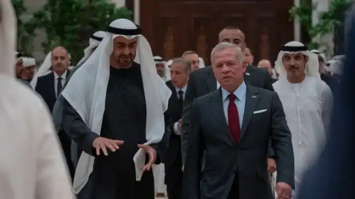 اتصال هاتفي بين الملك عبدالله الثاني ورئيس دولة الإمارات لبحث التطورات الإقليمية