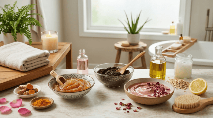 أهمية العناية بالجسم: ماسكات طبيعية قبل الاستحمام