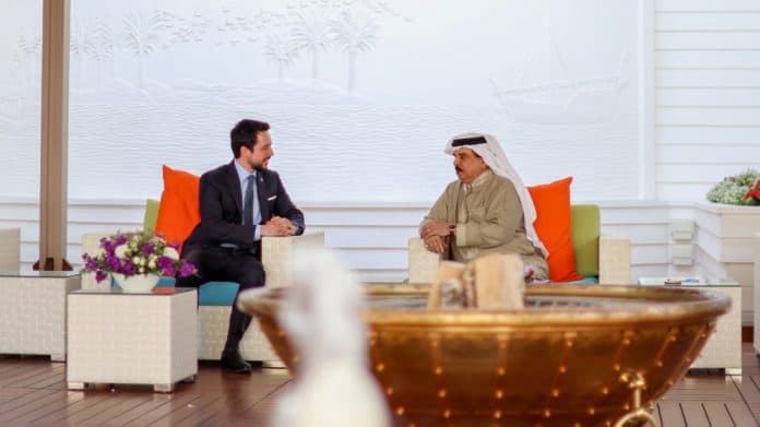 قمة أردنية بحرينية: ولي العهد والملك حمد يبحثان أمن وتطورات المنطقة