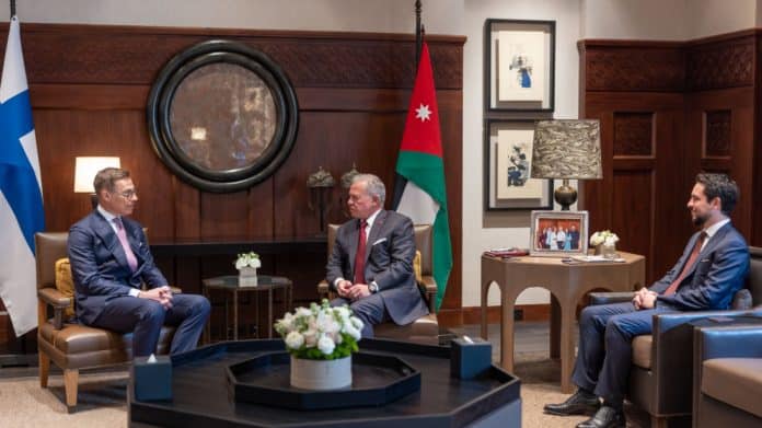 قمة أردنية فنلندية: تعزيز العلاقات الثنائية ومناقشة قضايا المنطقة