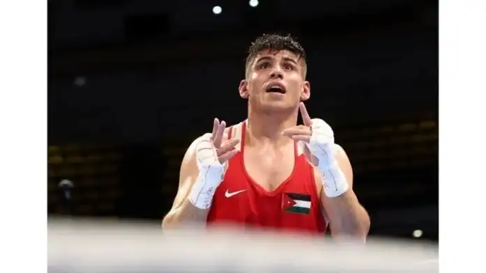 زياد عشيش يسطر إنجازاً جديداً ويقترب من التتويج بذهب آسيا للملاكمة