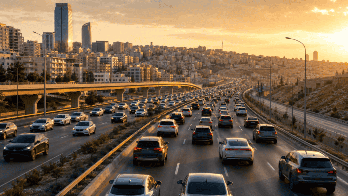 توقعات بزيادة مليون مركبة جديدة في الأردن خلال العقد المقبل