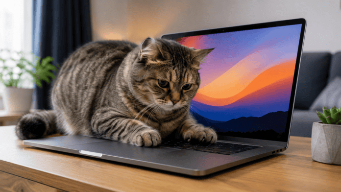 إطلاق تطبيق Cats Lock لحماية أجهزة Mac من عبث القطط