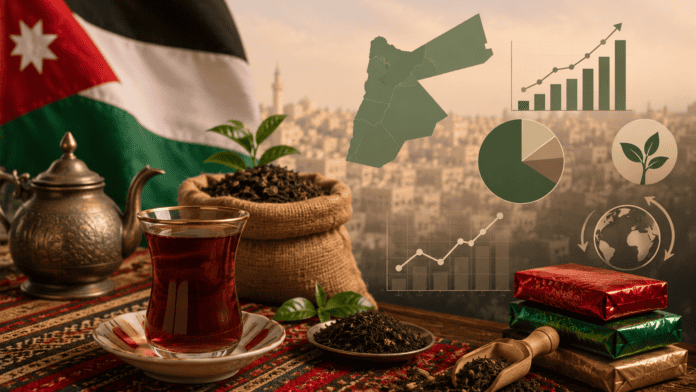 استهلاك وتجارة الشاي في الأردن: إحصاءات وأرقام بمناسبة اليوم العالمي