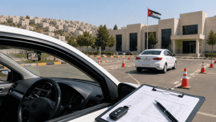 تفاصيل رسوم الفحص العملي المستعجل لرخص القيادة في الأردن