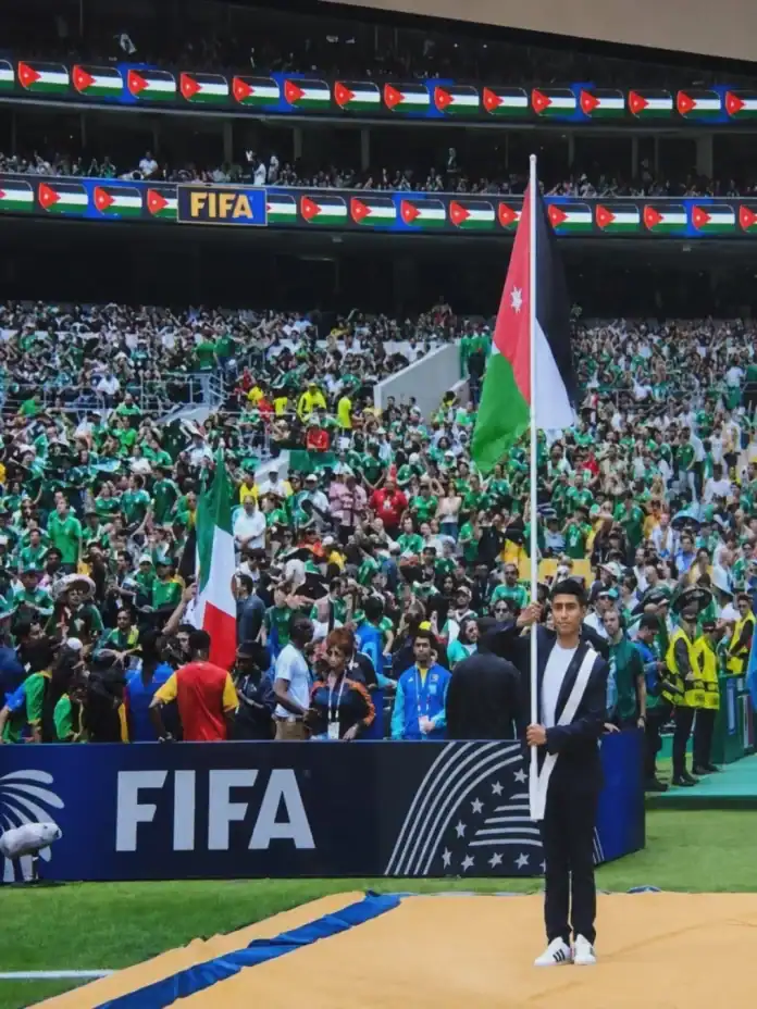 علم الأردن يزين الافتتاح التاريخي لكأس العالم 2026
