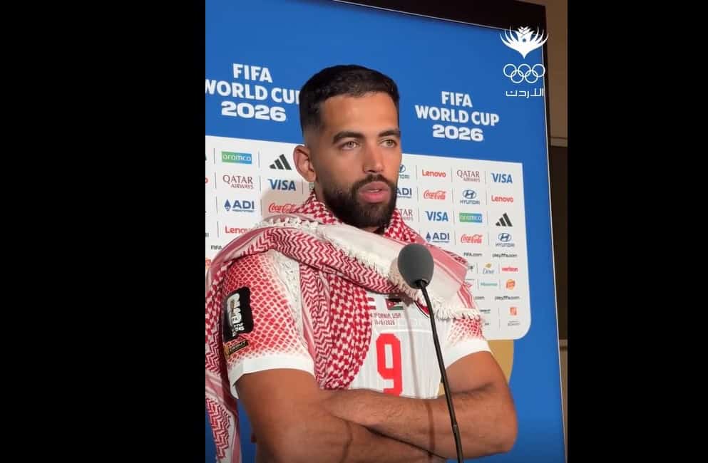 اختيار علي علوان كأفضل لاعب في مواجهة الأردن والنمسا