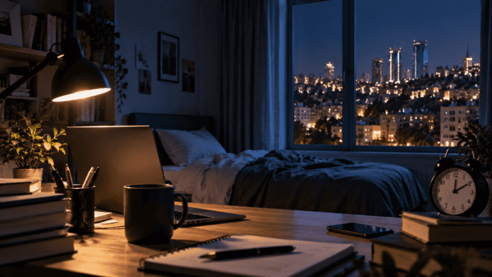 تأثير النمط الليلي والسهر على مستويات الصحة النفسية