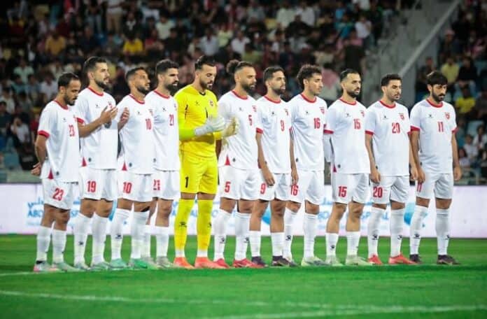 تقدم المنتخب الوطني الأردني إلى المركز 72 في تصنيف الفيفا