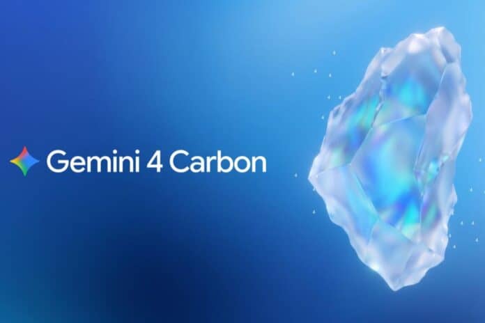 إعلان غوغل عن نموذج الذكاء الاصطناعي Gemini 4 Carbon