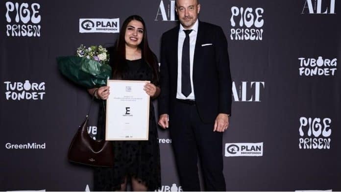 إنجاز أردني جديد: الريادية سمر عبيدات تحصد جائزة عالمية في الدنمارك