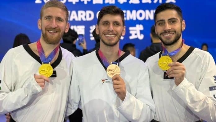 منتخب التايكواندو يحصد ذهبيتين وبرونزية في ختام بطولة الصين المفتوحة