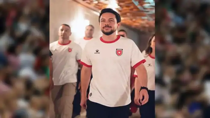 ولي العهد يهاتف النعيمات بعد إصابته في كأس العرب