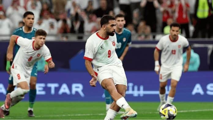 النشامى يعبرون العراق ويحجزون مقعداً في نصف نهائي كأس العرب