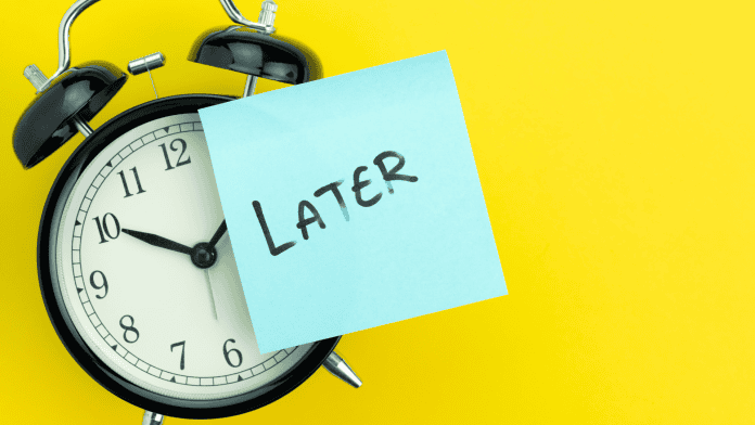 دراسة يابانية تكشف سر المماطلة: 