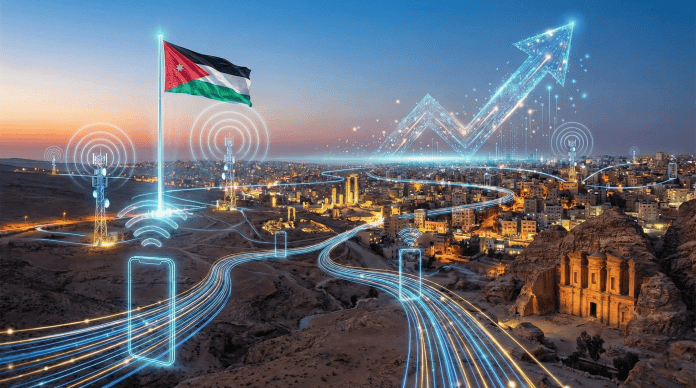 الأردن رقمياً في: طفرة في انتشار الإنترنت والهواتف الذكية