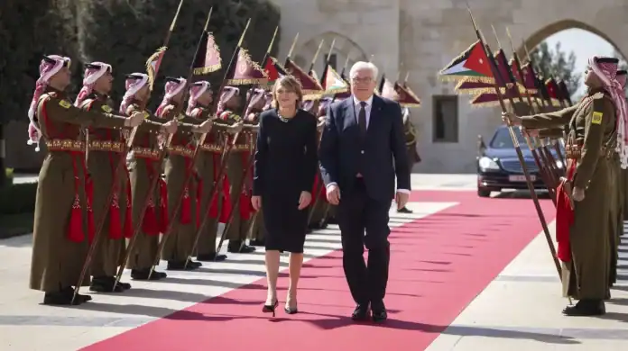 الرئيس الألماني ينهي زيارته الرسمية إلى الأردن