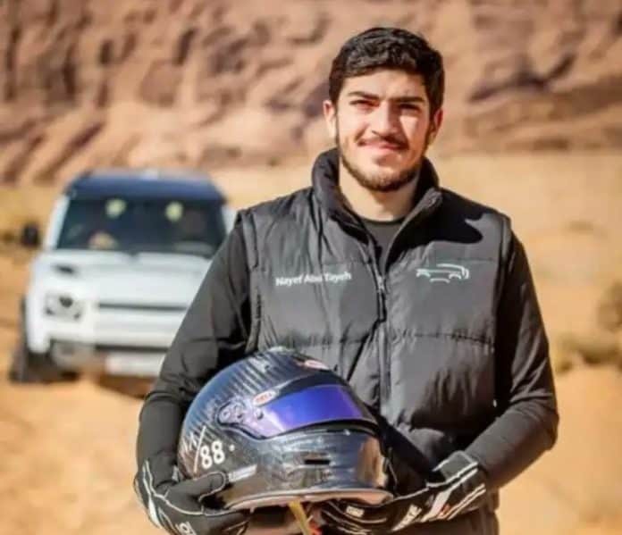 نايف أبو تايه يدشن موسم 2026 من بوابة رالي وادي القمر الصحراوي