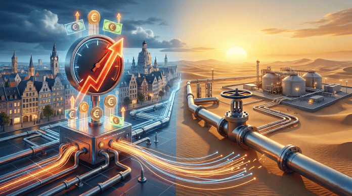 قفزة بأسعار الغاز الأوروبية وتعليق الإنتاج القطري