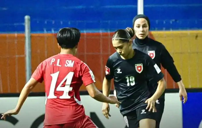 هزيمة منتخب السيدات تحت 20 عامًا أمام كوريا الشمالية في المباراة الافتتاحية لكأس آسيا